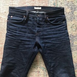 Unbranded UB101 selvedge raw denim 31W
